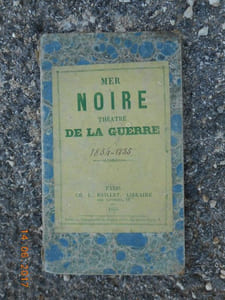 Guerre d'orient - Carte dressee d'apres les documents les plus authentiques - Mer Noire theatre de la guerre