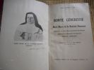 Bonte genereuse - Mere marie de la Nativite Desmons - Religieuse de Notre-Dame de Charite du Rfuge superieur de Monaster de Saint-Cyr, Rennes ...