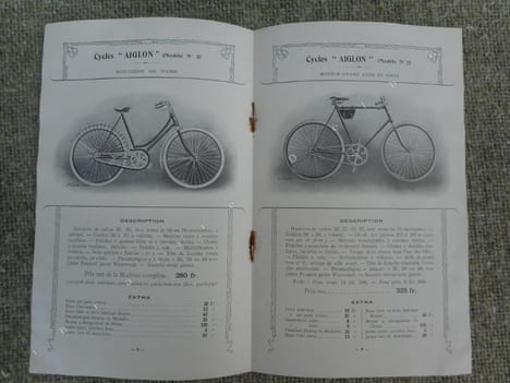 Cycles Aiglon - Catalogue 1902 . Anonyme