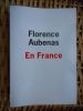 En France . Florence Aubenas 