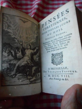 Pensees chretiennes pour tous les jours du mois / Pensees chretiennes sur nostre devoir envers Dieu : envers nos prochains, & envers nous mesmes / Les ...