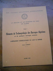 L'amenagement hydroelectrique de l'Acif el Hamman