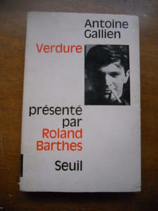 Verdure - Presente par Roland Barthes