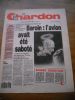 Journal "Le chardon" numero 7 (18 fevrier 1987) . Collectif - Jean-Claude Goudeau 