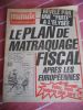 Minute - Hebdomadaire d'opposition nationale - n° 1156 - Le plan de matraquage fiscal apres les europeennes . Collectif  