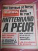 Minute - Hebdomadaire d'opposition nationale - n° 1097 - Une epreuve de force dans la rue ? Mitterand a peur .... Collectif  