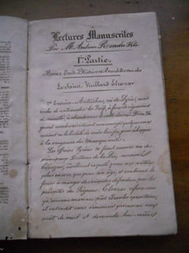 Exercices gradues pour la lecture courante des manuscrits .... Ambroise Rendu Fils