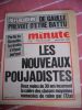 Minute - Hebdomadaire d'opposition nationale - n° 360 - Les nouveaux poujadistes - Referendum De Gaulle prevooit d'etre battu . Collectif  