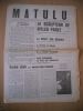 Matulu - Mensuel litteraire et artistique - n° 6 - septembre 1971 - . Collectif  