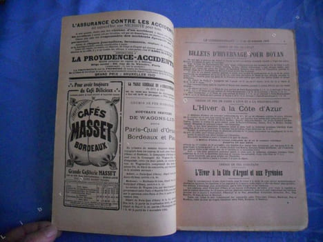 Le correspondant - Du 25 novembre 1915 . Biard d'Aunet / Miles / Ernest Lemonon / Henry Bordeaux / Rene Milan / Henry d'Estre / G. Fagniez / J. Simon ...
