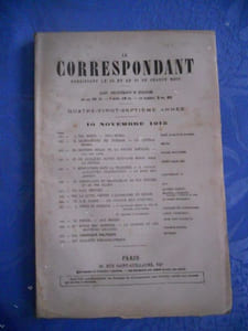 Le correspondant - Du 10 novembre 1915 