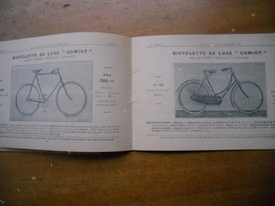 Bicyclettes * Tandems * Motocycles - de C. Comiot