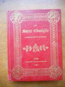 Le Saint Evangile - Traduction approuvee avec des reflexions et des notes a l'usage de la jeunesse 