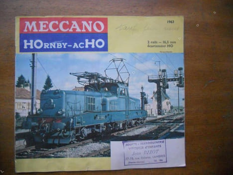Catalogue MECCANO HOrnby-acHo - 1963. Collectif