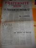 Fraternite Francaise matin - La tribune de Pierre Poujade n°610 - samedi 15 avril 1961   . Collectif - Pierre Poujade 