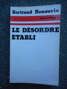 Le desordre etabli