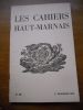 Les Cahiers Haut-Marnais - n° 109 . collectif