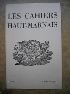 Les Cahiers Haut-Marnais n° 157