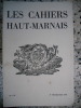 Les Cahiers Haut-Marnais n° 158. Collectif