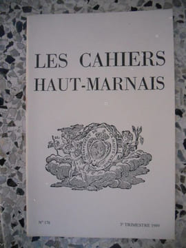 Les Cahiers Haut-Marnais n°178. Collectif