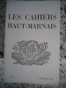 Les Cahiers Haut-Marnais n°182. Collectif