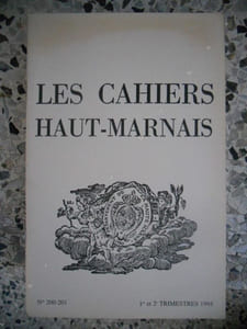 Les Cahiers Haut-Marnais - n°200-201