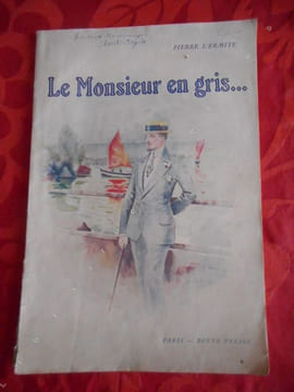 Le monsieur en gris ... - Illustration de Damblans . L'HERMITE Pierre Damblans