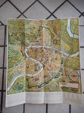 Verona - Pianta e guida artistica della citta di Guilietta e Romeo . Ameglio Trivella