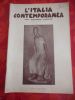 L'Italia contemporanea - Pensiero, arte, paesaggio - Anno V 1949 n°5  . Collectif    