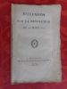 Reflexions sur la revolution du 20 mars 1815 . Anonyme 