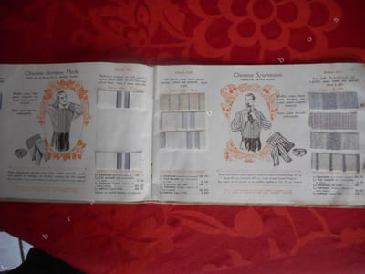 (catalogue) Manufacture de la chemiserie modele - Elbeuf - Saison nouvelle