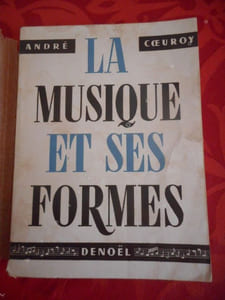 La musique et ses formes