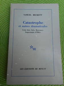 Catastrophe et autres dramaticules