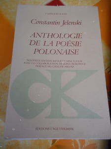 Anthologie de la poesie polonaise (1400-1980)