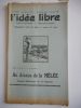 "L'idee libre" -  n°9 de novembre 1959 . Collectif - LORULOT Andre 