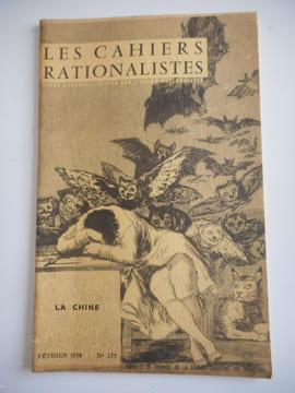 "Cahiers rationalistes" - n°177 de fevrier 1959 - Puissance actuelle de la Chine .... Collectif - KAHANE Ernest - BABY Jean 