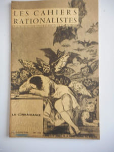 "Cahiers rationalistes" - n°175 de decembre 1958 - La connaissance ...