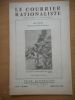 "Le courrier rationaliste" - Supplement aux "Cahiers rationalistes" - n° 12 du 23 decembre 1962 - Henri Wallon, hommage de l'Union Rationaliste . ...
