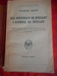 Das Wirtshaus im Spessart - L'auberge du Spessart - Texte allemand avec traduction francaise de R. Zellweger