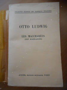 Les Macchabees (die Makkabäere) - Tragedie en 5 actes - Traduit, preface et annote par Léon Mis