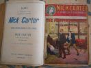 "Buffalo Bill"  n&deg; 1 a 11 - et -  "Nick Carter" n&deg; 1 a 10, et 14  . anonyme 
