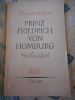 Prinz Friedrich von Homburg - Eine Schauspiel . KLEIST Heinrich von 