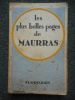 Les plus belles pages de Maurras . MAURRAS Charles 