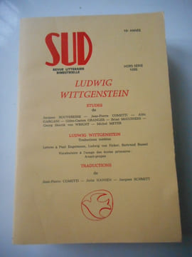 SUD - Hors serie 1986 - Ludwig Wittgenstein. Collectif - Ludwig Wittgenstein