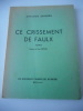Ce crissement de faux - Poèmes - Dessins de Marc Eemans. Jean-Louis DEPIERRIS - Marc Eemans
