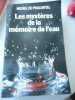 Les mystères de la mémoire de l'eau. Michel de Pracontal
