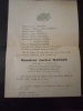 Vieux papiers - Lettre d'avis de décés pour Lucien Masson de l'ile de Brehat . (Masson)