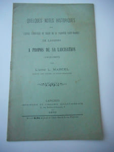 Quelques notes historiques sur l'ecole communale de fille de la paroisse Saint-Mammes de Langres a propos de sa laicisation 1802-1895