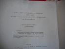 (Menu) XXVe chapitre de la confrérie du Tastevin baillée à Nuits-Saint-Georges au caveau Nuiton samedi 11 mars 1939. Anonyme