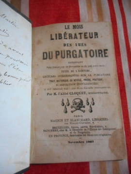 Le mois libérateur des ames du Purgatoire. Abbe CLOQUET